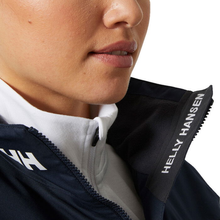 2024 Helly Hansen Womens Crew Midlayer Sailing Jacket 34449 - Navy